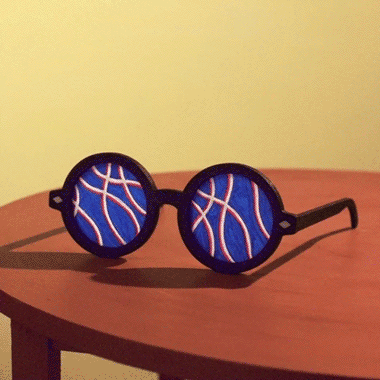 Glasses compressed